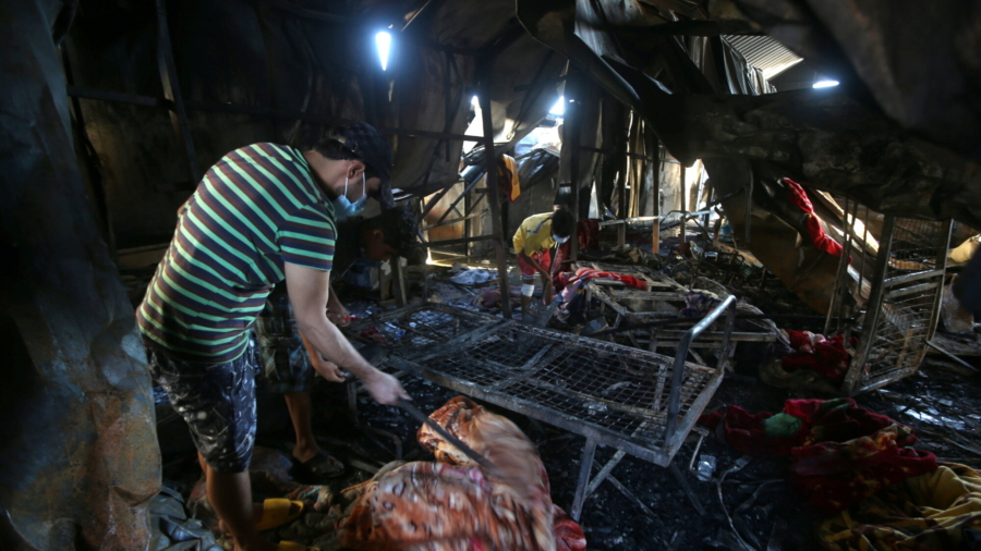 At Least 44 Killed, 67 Injured in Coronavirus Hospital Fire in Iraq