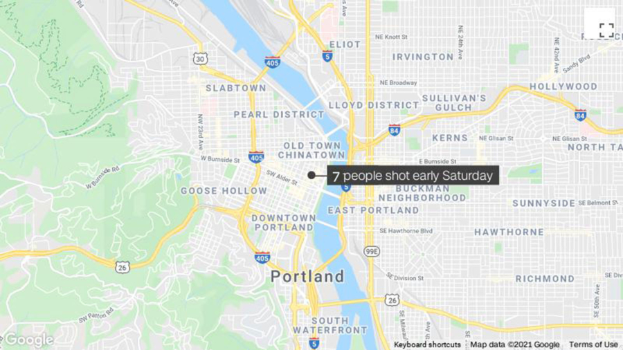 One Dead, Six Wounded in Downtown Portland Shooting