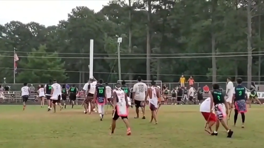 Stickball Team Enjoys Traditional Sport