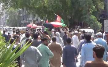 Taliban Fire Guns as Protesters Wave Afghan Flag on Independence Day, Videos Show