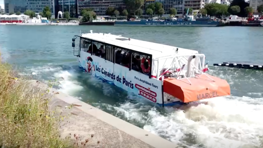 Amphibious Bus Tours Paris