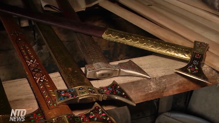 Ukrainian Craftsmen Preserve Axe-Making Skill