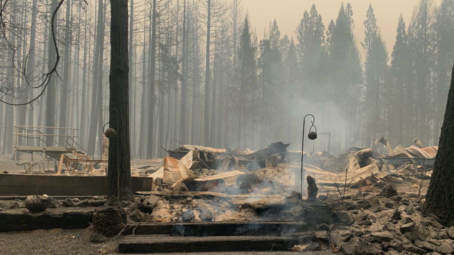 California Fire Threatens Homes as Blazes Burn Across West