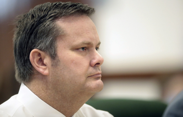 Chad Daybell during a court hearing in St. Anthony, Idaho, on Aug. 4, 2020. (John Roark/The Idaho Post-Register via AP)