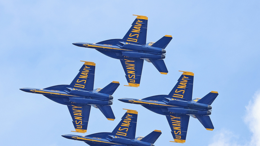 Blue Angels Return to California's Bay Area