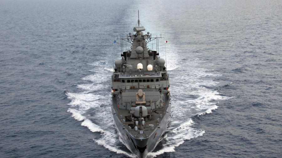 Beijing Wary of German Warship's Travel Route