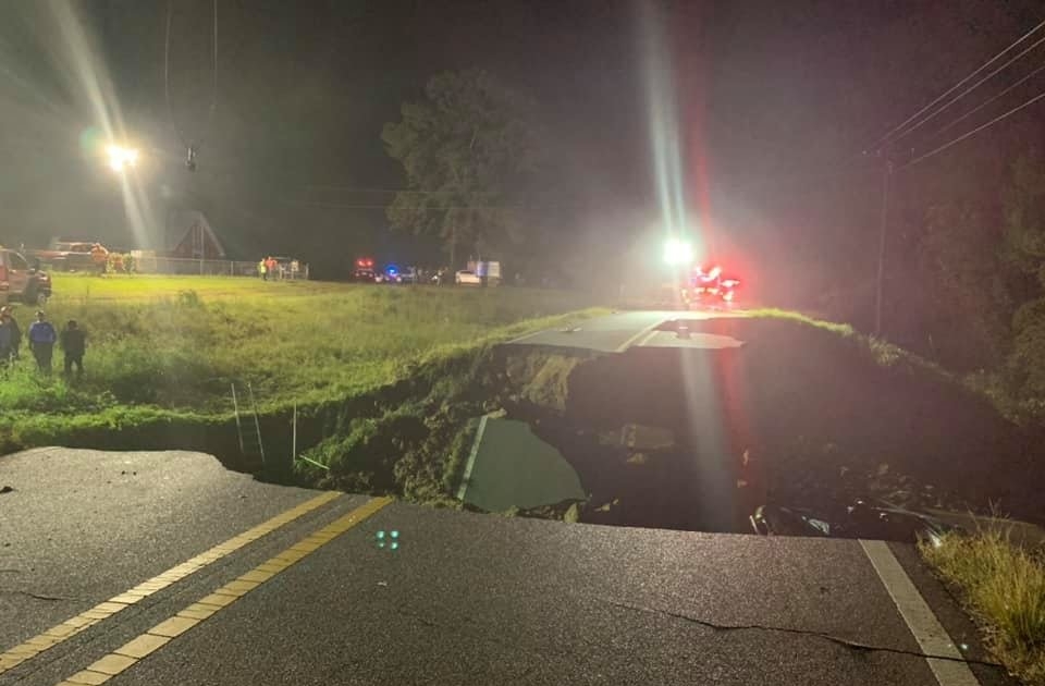Ida Collapses Mississippi Road; Kills 2, Injures at Least 10 NTD