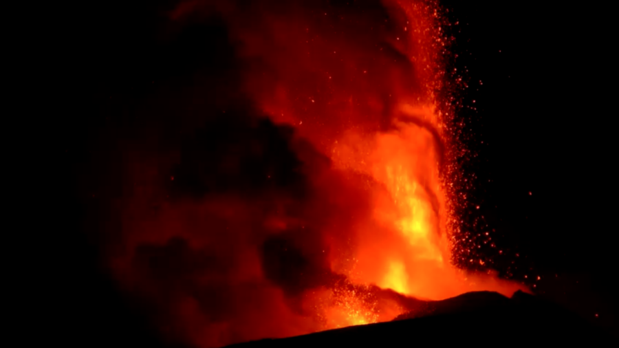 Europe’s Tallest Active Volcano Erupts