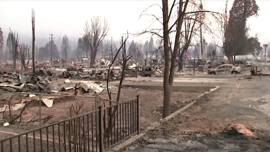 Fire Reaches Historic California Gold Rush Town