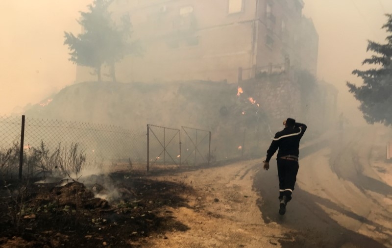 Arson Suspected as Wildfires Rage Across Algeria, 42 People Dead
