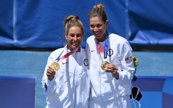 Beach Volleyball Gold Medalists Visit NYC