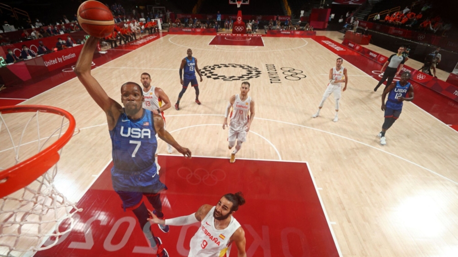 US Men’s Basketball Tops Rival Spain in Olympics, Advances to Semifinals