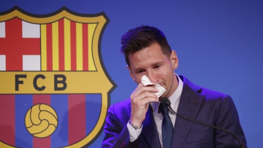 Messi Breaks Down, Says He Wasn’t Ready to Leave Barcelona
