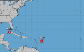 Tropical Storm Grace Forms in the Atlantic as Fred Temporarily Weakens