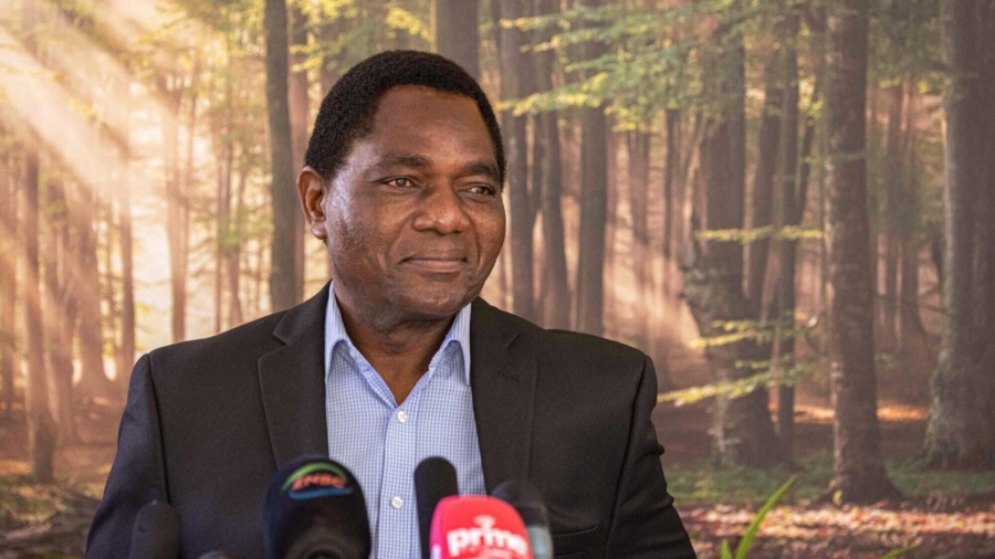 Zambia Opposition Leader Hichilema Wins Landslide in Presidential Election