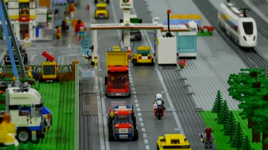 Vast Lego City on Display in Russia