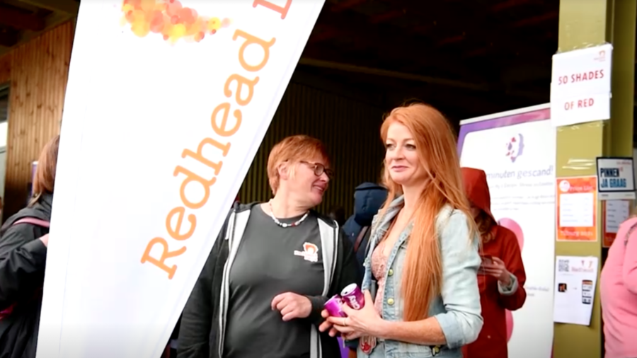 Redheads Cherish Connection at Dutch Festival