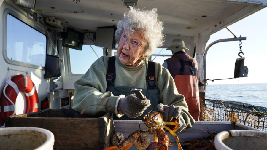 Still Catching Lobster at Age 101