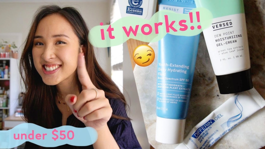 4-Step Oily, Acne, & Blackhead Routine Under $50!