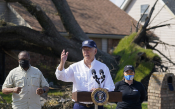 Biden Surveys Damage Ida Caused in Louisiana