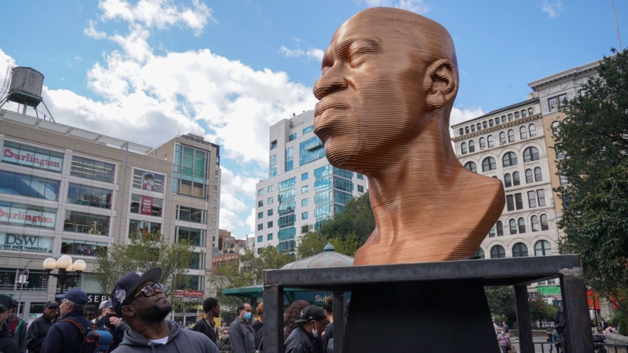 Three Sculptures Unveiled in Union Square