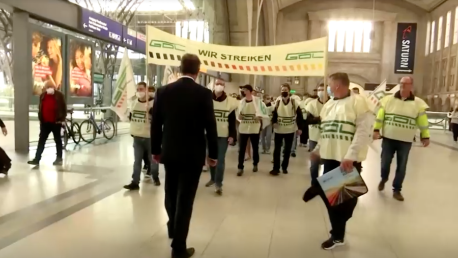 German Railway Brings Striking Union to Court
