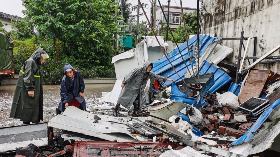 Earthquake Strikes South China Province