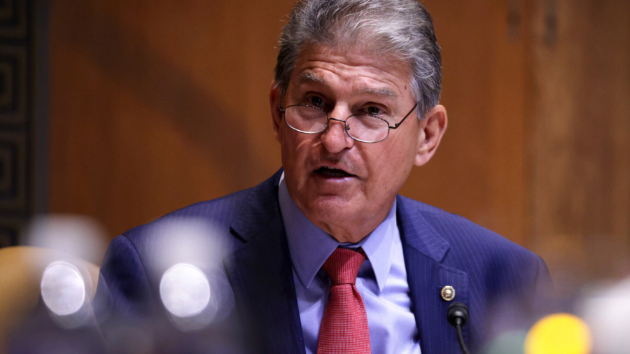 Sen. Manchin Only Backs $1 Trillion of $3.5 Trillion Spending Plan