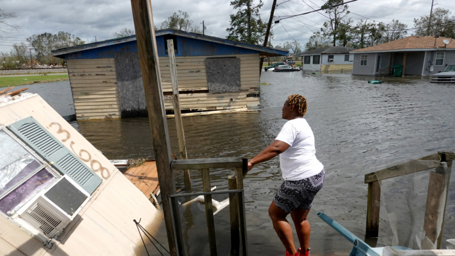 Hurricane Aftermath in LaPlace, Louisiana