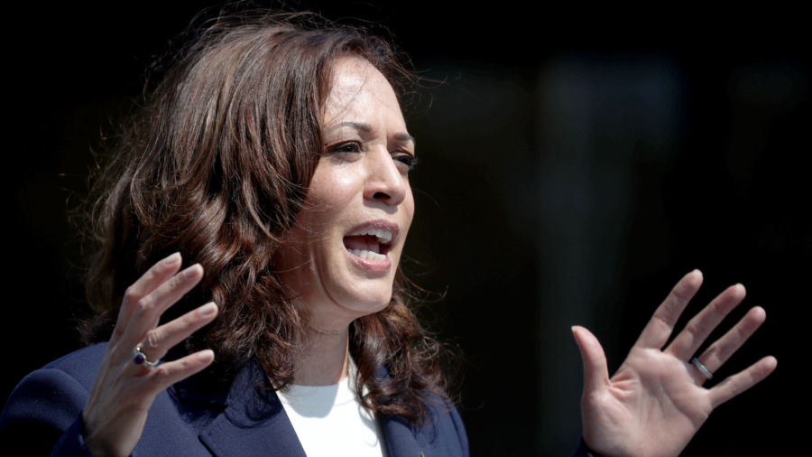 California Recall Election Standoff, Harris Visits