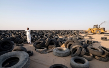 Kuwait Starts to Recycle Massive Tire Graveyard