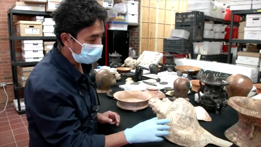 Rare Artifacts Dug Up in Teotihuacan, Mexico