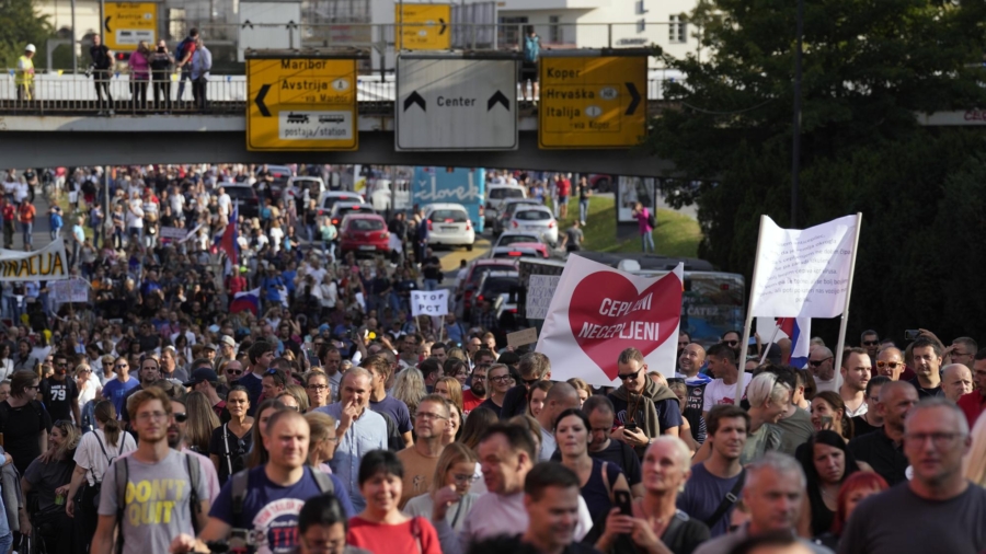 Slovenia Halts J&J Vaccine After Young Woman’s Death; Mass Protest Erupts in Capital