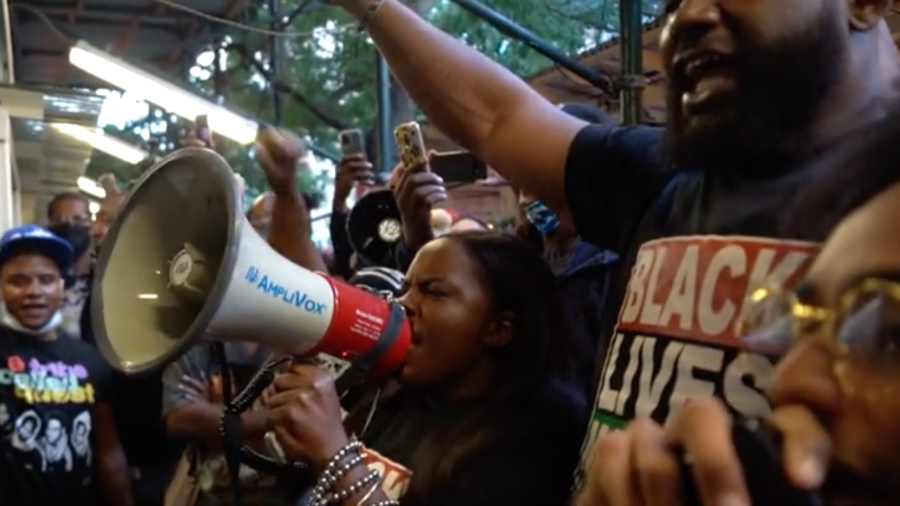 BLM Protest After Guests Clash With Waitress