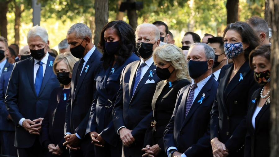 Bidens Join Ceremony at Ground Zero on 20th Anniversary of 9/11 Attacks