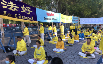 Falun Gong Practitioners Gather Outside UN Building to Protest Against the CCP’s Crimes