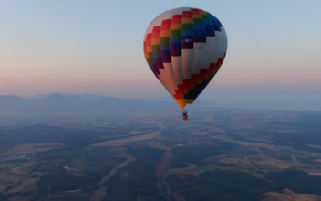 Hot Air Balloon Crash Lands in Southern California