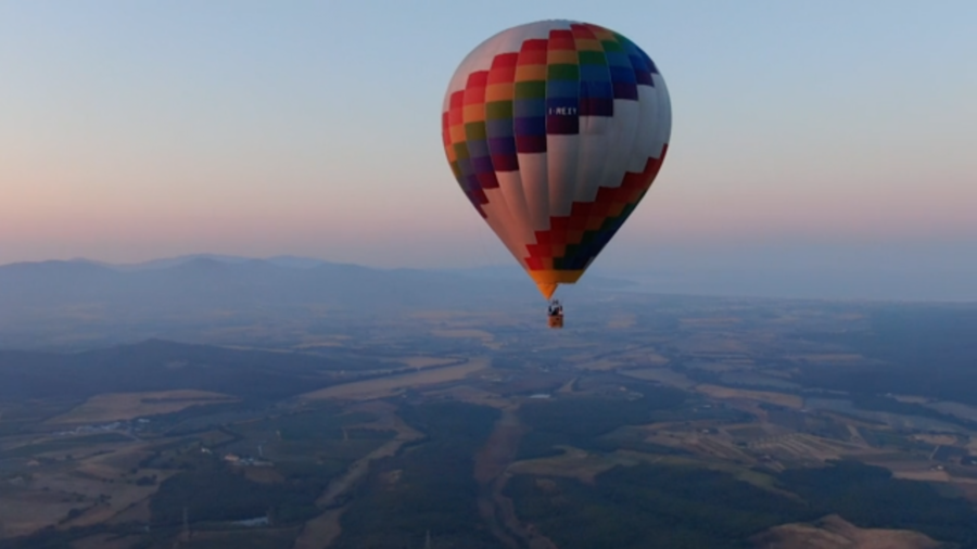 Hot Air Balloon Crash Lands in Southern California