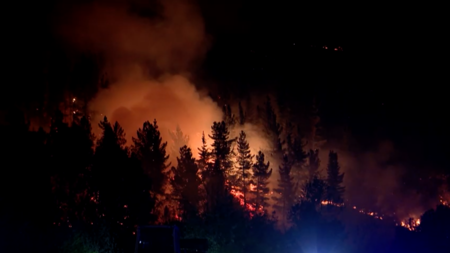 Spanish Wildfire Lit Intentionally: Official