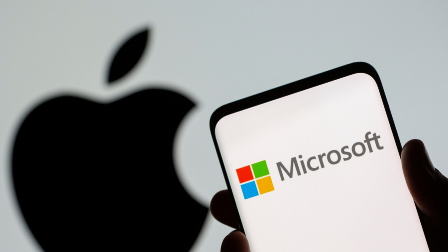 Microsoft Nearly Overtakes Apple as Most Valuable Company