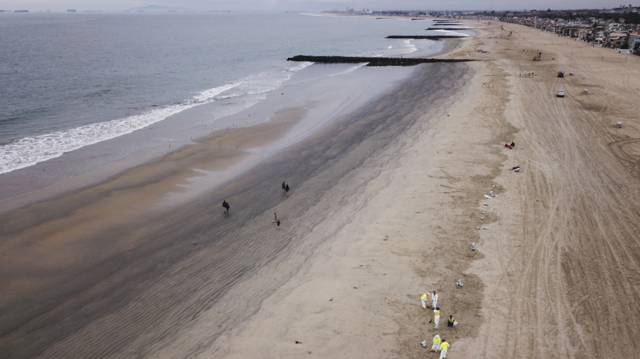 Investigation on California Coastal Oil Spill