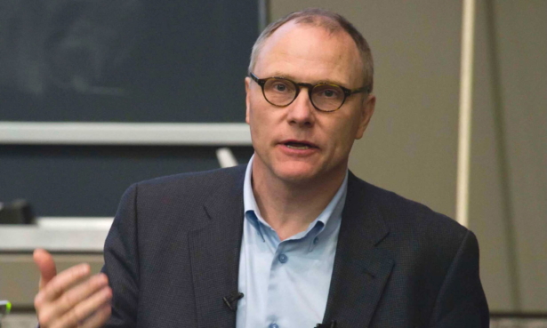 David Card, a California-based economist who won the 2021 Nobel economics prize, poses in an undated photograph. (University of California, Berkeley/Handout via Reuters)