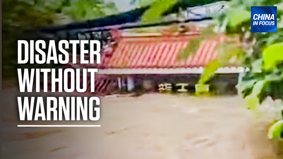 Floods Cause Damage in Northern China