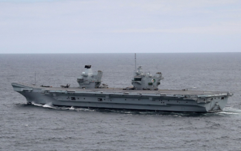 Britain Aircraft Carrier Makes Singapore Stop