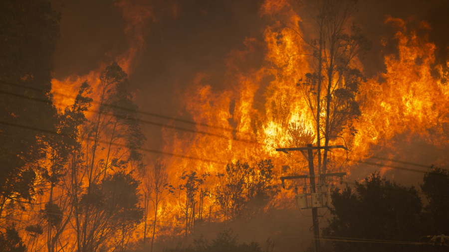 California Alisal Fire Forces Major Highway to Close