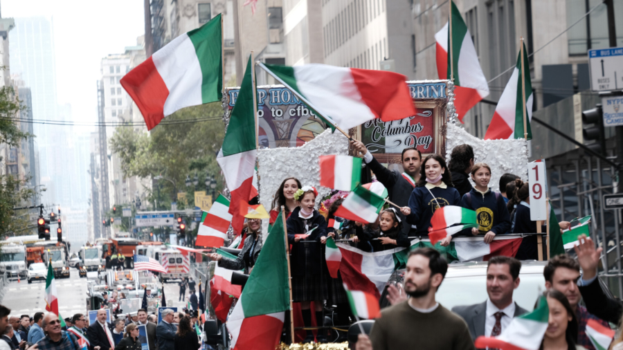 Nation's Largest Columbus Day Parade in NYC