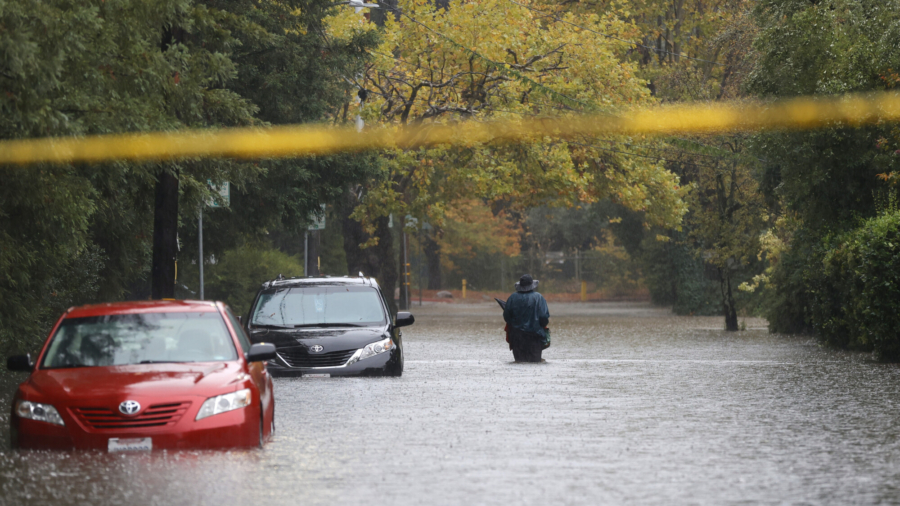California Storm Damages, Floods, Closures