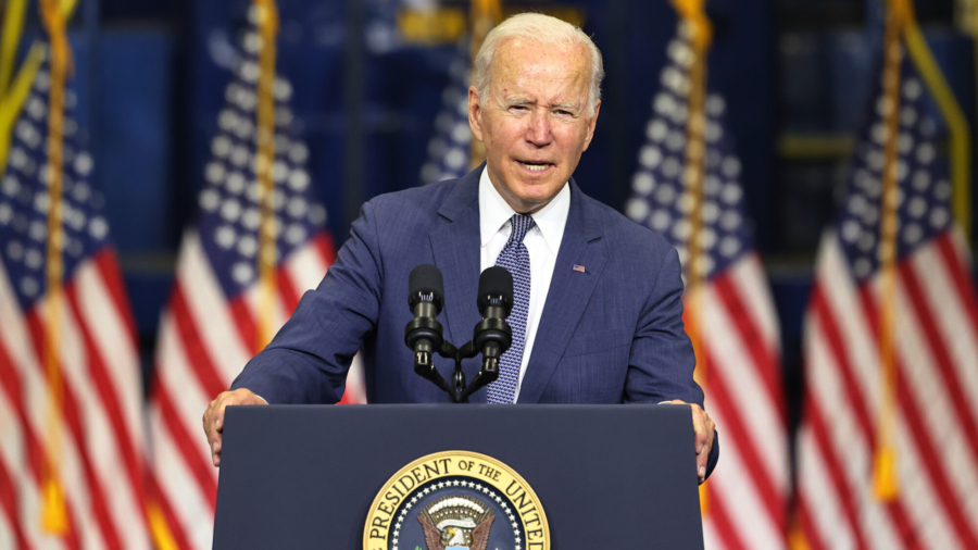 Biden Promotes His Infrastructure Plan in New Jersey