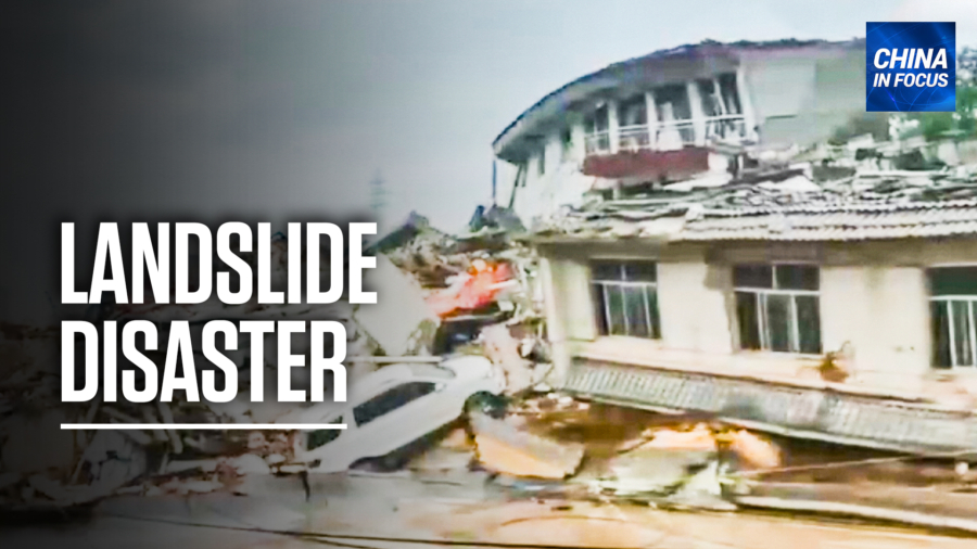 Heavy Rain Triggers Landslides, Destroys Buildings