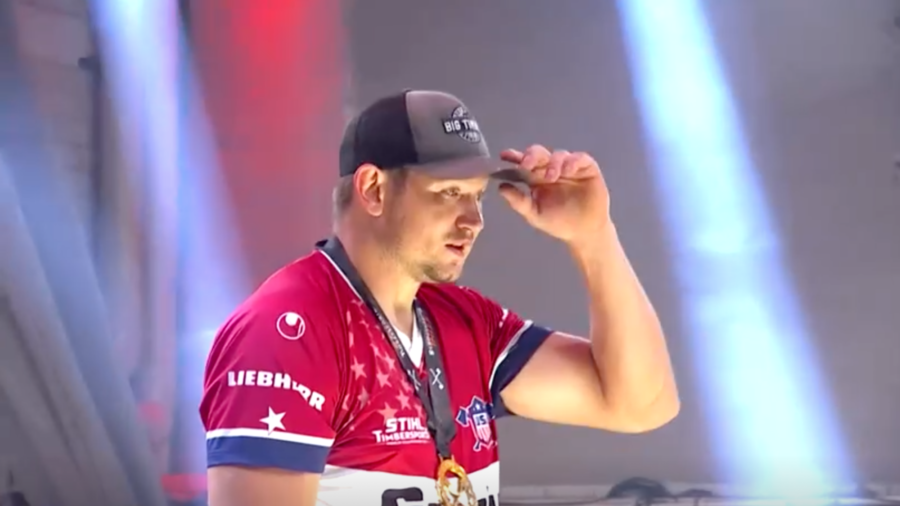 American J. Lentz Is Timbersports World Champion